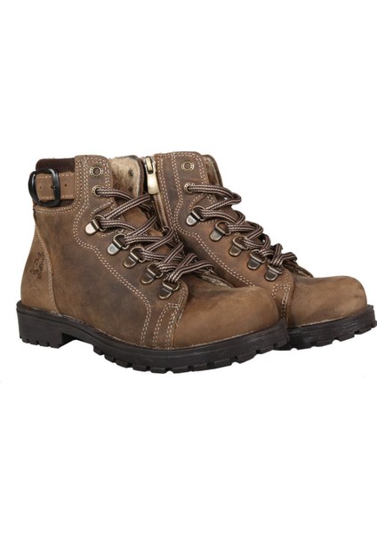 8028 Saf Deri (36-39 Arası) Kum Unisex Bot