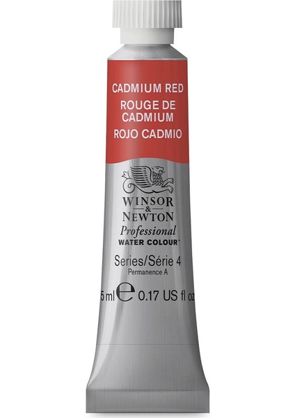 : Professional : Tüp Sulu Boya : 5 ml : Cadmium Red 094 S.4