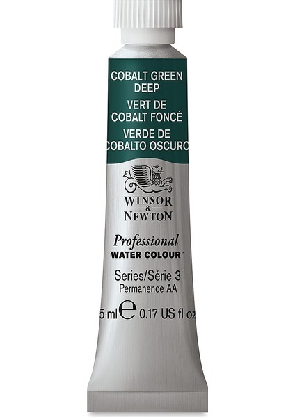 : Professional : Tüp Sulu Boya : 5 ml : Cobalt Green Deep 185 S