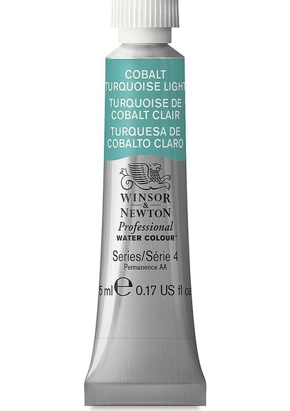: Professional : Tüp Sulu Boya : 5 ml : Cobalt Turquoise Light 191 S.4