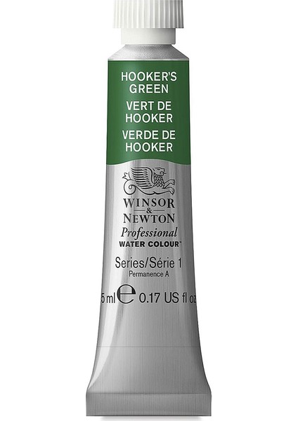 : Professional : Tüp Sulu Boya : 5 ml : Hooker's Green 311 S.1