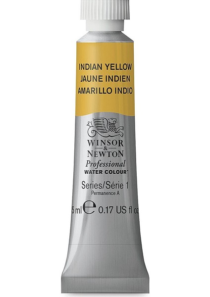 : Professional : Tüp Sulu Boya : 5 ml : Indian Yellow 319 S.1