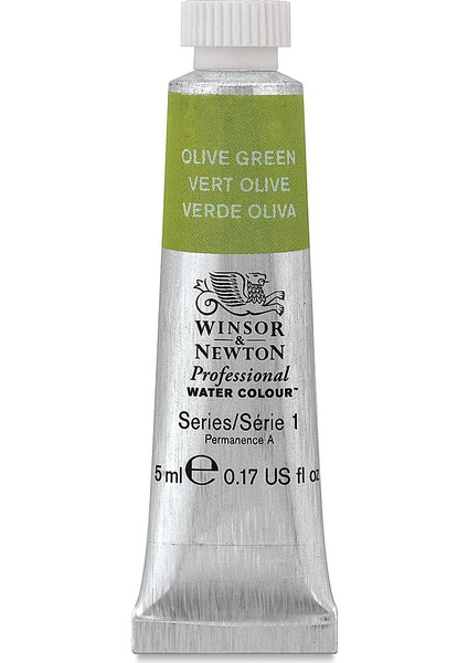 : Professional : Tüp Sulu Boya : 5 ml : Olive Green 447 S.1