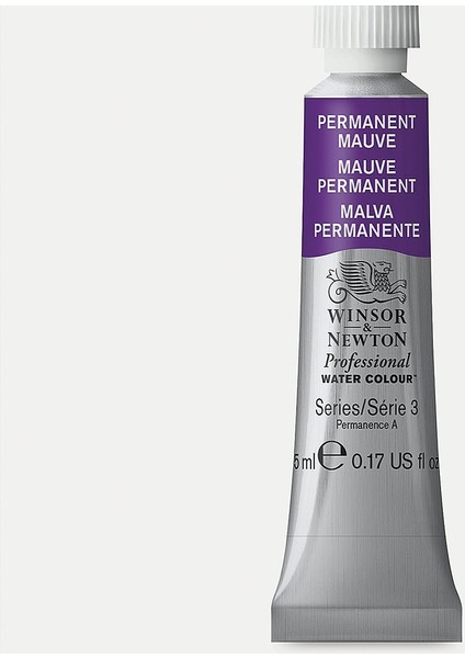 : Professional : Tüp Sulu Boya : 5 ml : Permanent Mauve 491 S.3