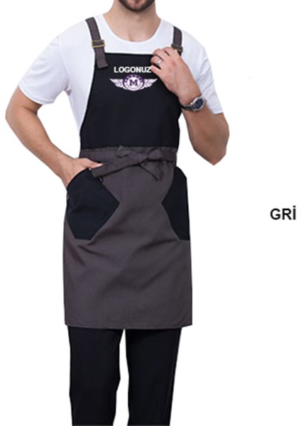 Mutfak Iş Önlüğü Barista Master Chef Garson Kuaför Tattoo Önlük