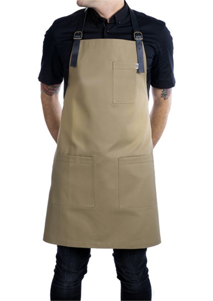 Nakışlı Mutfak Iş Önlüğü Barista Master Chef Garson Kuaför Tattoo Önlük