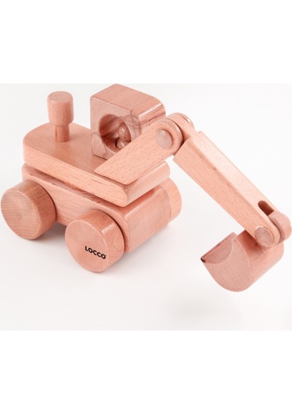 Ahşap Kepçe Naturel