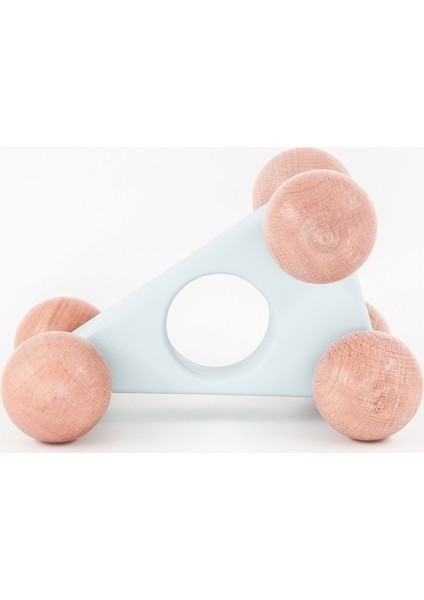 Ahşap Üçgen Araba Mavi fiyatları