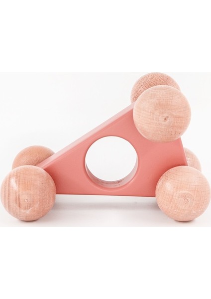 Ahşap Üçgen Araba Pembe fiyatları