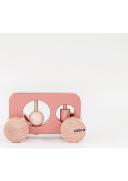 Ahşap Dikdörtgen Araba Pembe modelleri