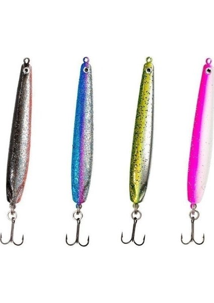 Escaping Herring 9.5 cm 22 gr Kaşık Renk: 01 Black Silver Glitter