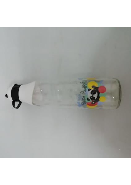 Şeffaf Cam Şişe Panda 1000 ml