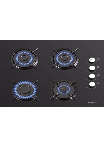 3'lü Ankastre Siyah Set (DA6-830 + KO-40TAHDF + B66-S2)