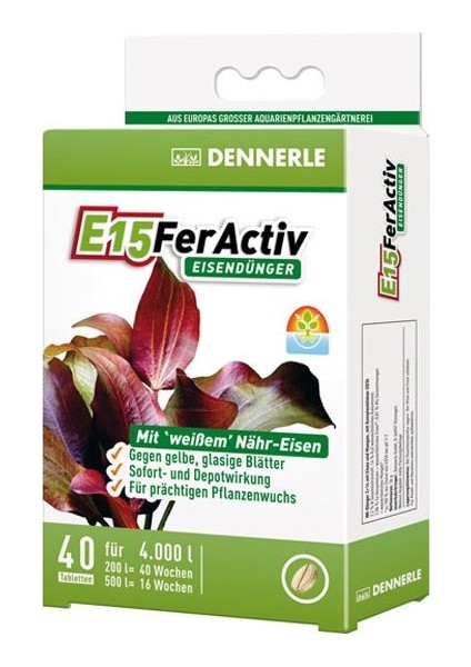 Dennerle E15 Feractiv 40 Tablet