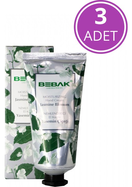 Yasemin Nemlendirici El Kremi Tüp 3x60 ml