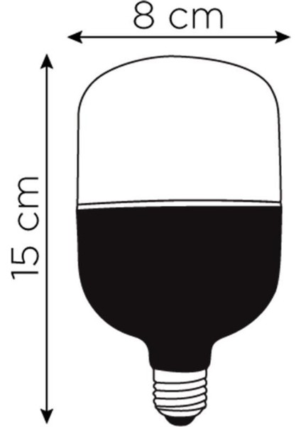 Jumbo Led Ampul Torch Beyaz modelleri