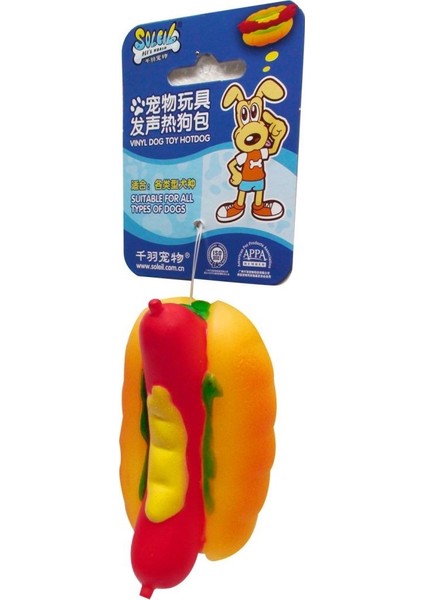Soleil Plastik Öten Köpek Oyuncağı 10.5 cm