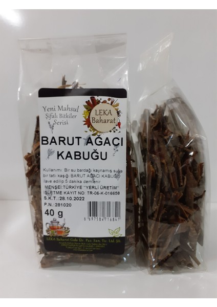 Barut Ağacı Kabuğu 40 gr
