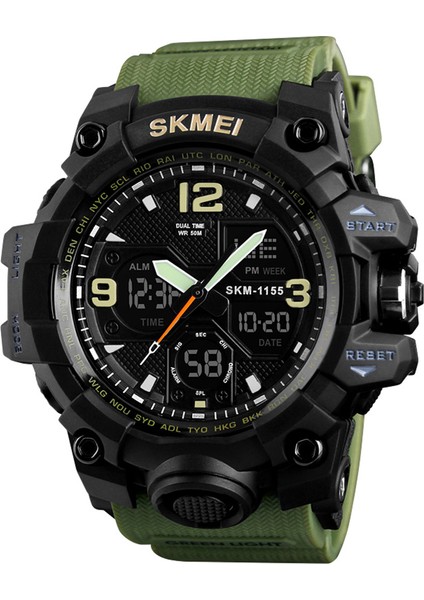 1155B Kuvars Dijital Elektronik Erkek Saat