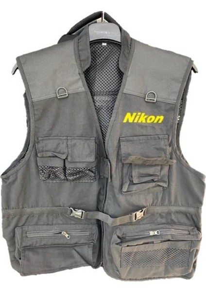 Nikon Siyah Fotoğrafçı Yeleği Xl Beden