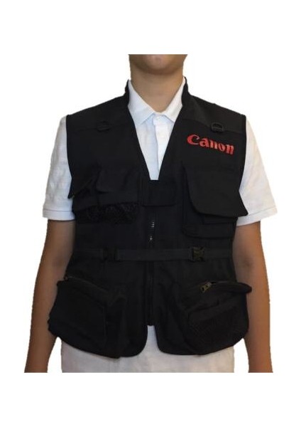Canon Siyah Fotoğrafçı Yeleği Xxl Beden fiyatları
