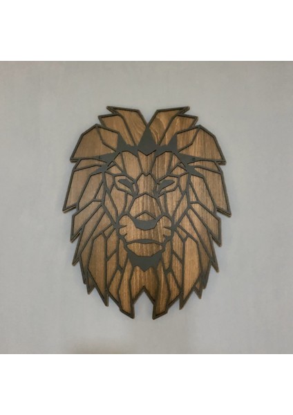 Dekoratif Ahşap Aslan TABLOSU(70X55CM) fiyatları