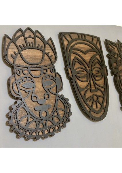 Ahşap Mask TABLO(70X165CM)