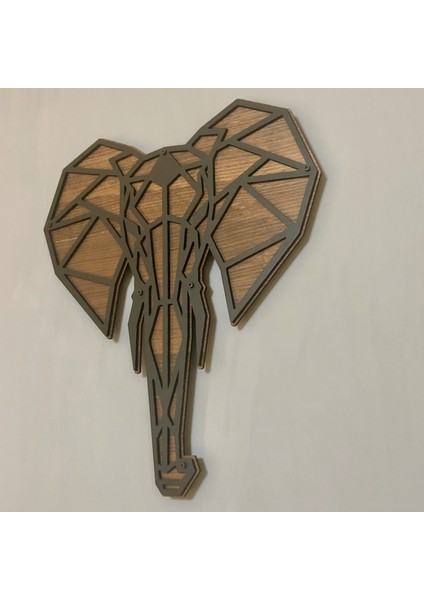 Dekoratif Ahşap Fil TABLOSU(50X43CM) modelleri