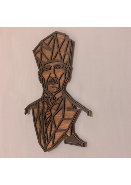 Dekoratif Ahşap Atatürk TABLOSU(70X44CM)