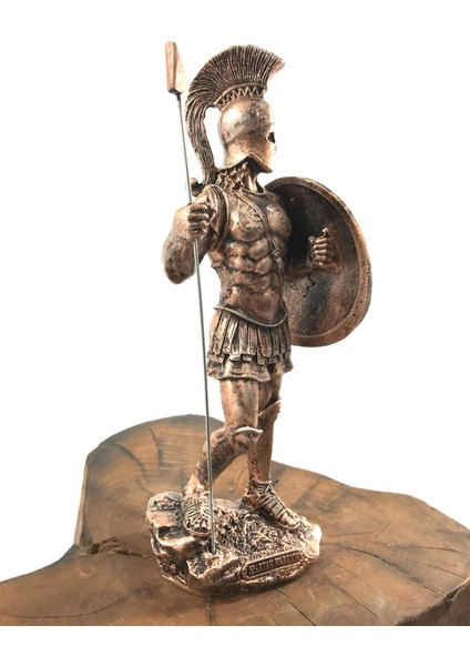 Spartan Savaşcı Heykel,mitolojik FIGÜR,300 Spartalı Biblo,spartalı Heykel,savaşçı Heykel,dekoratif Hediye