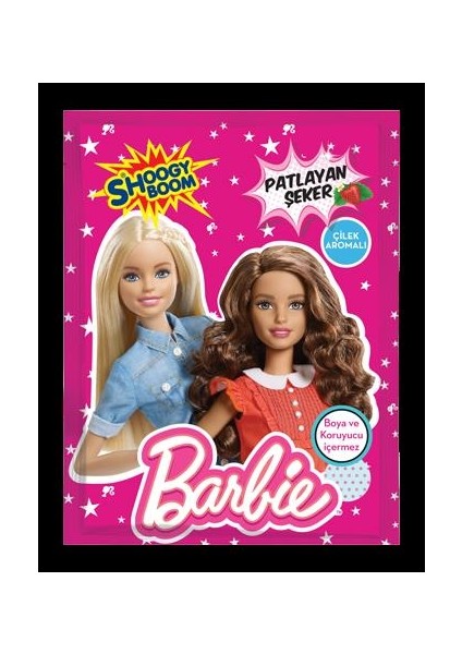 Barbie Hleks Shoogy Boom Çilek Aromalı Şeker