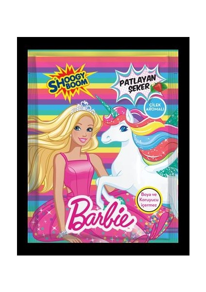 Barbie Hleks Shoogy Boom Çilek Aromalı Şeker fiyatları