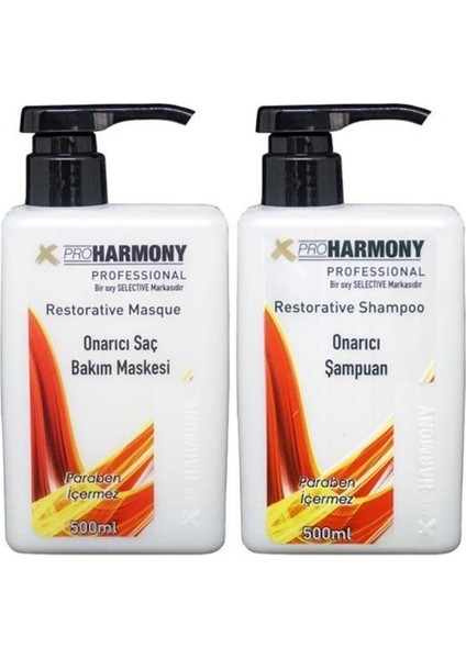 Onarıcı Saç Bakım Seti