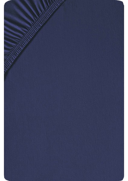 Düz Pamuklu Battal Boy Lastikli Penye Çarşaf 180 x 200 cm