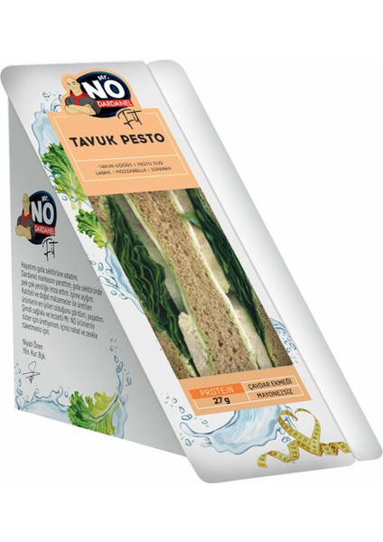 Mr No Fit Tavuklu Pestolu 185 g