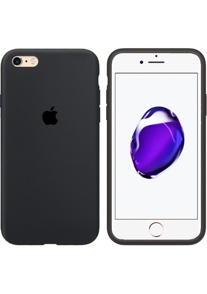 Apple iPhone 6 Plus Silikon Kılıf Siyah