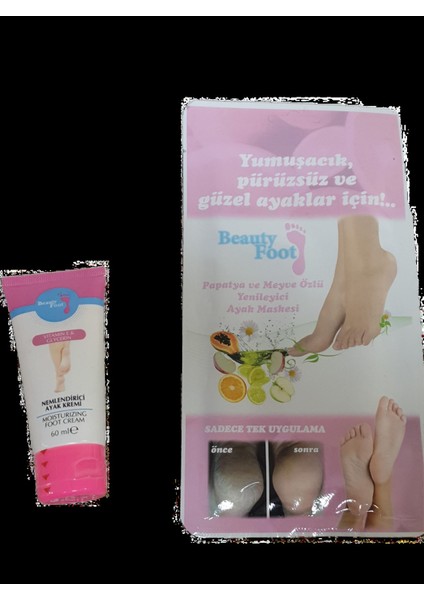 Collection Beauty Foot Ayak Kremi 60 Ml+ Ayak Maskesi