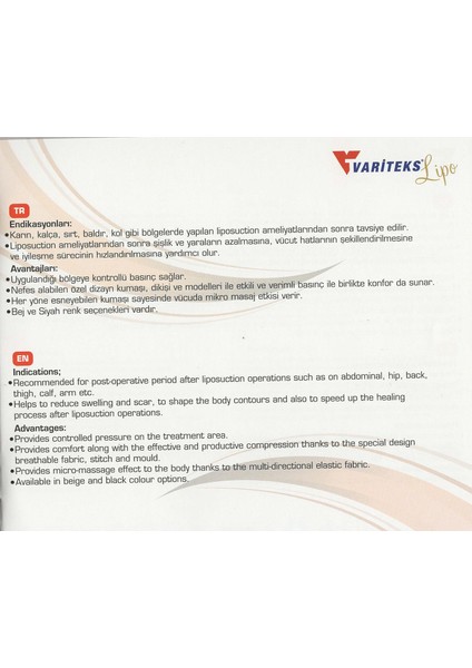 121 Agraflı Göğüs Altı - Diz Altı Liposuction Korse S fırsatları