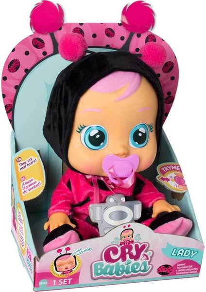 Lisanslı Cry Babies Ağlayan Bebek Lady
