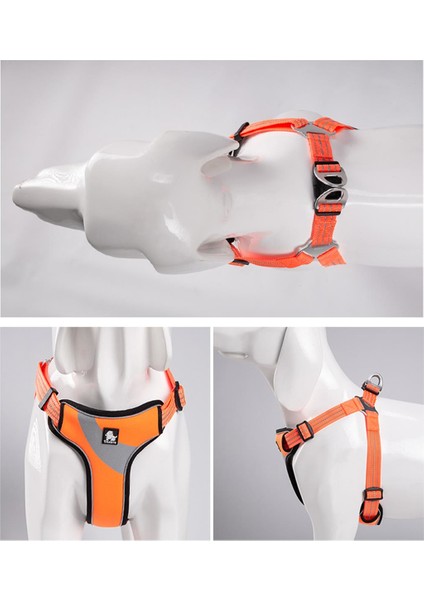 Oxford Kumaşlı, Turuncu Mesh Göğüs Tasması indirimleri