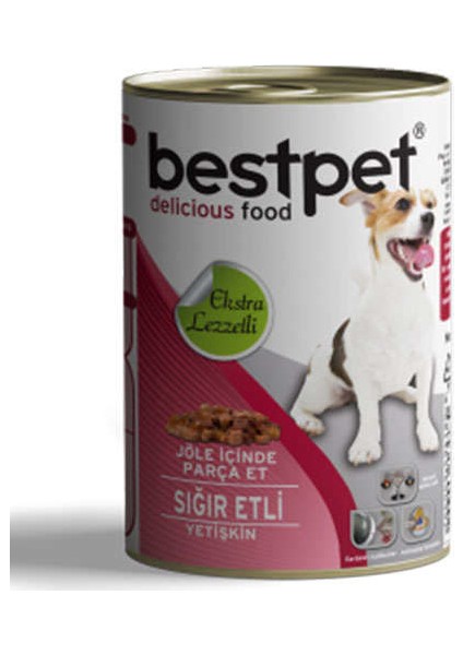 Best Pet Biftekli Köpek Konservesi 415 gr