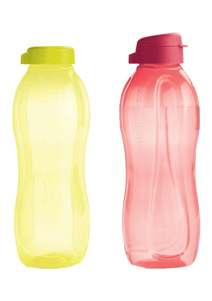 Eko Şişe 2'li Set 1.5 lt Sarı - 1.5 lt Pembe