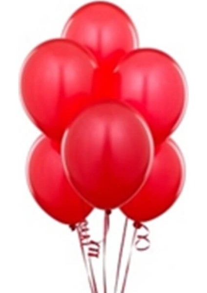 Balon Kırmızı Renk 100 Adet