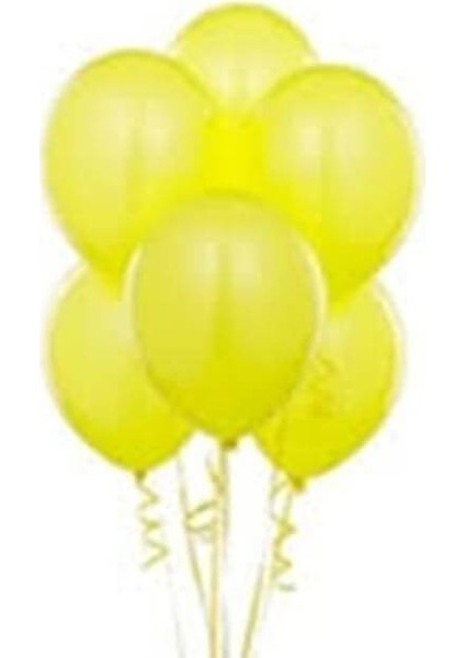Balon Sarı Renk 100 Adet