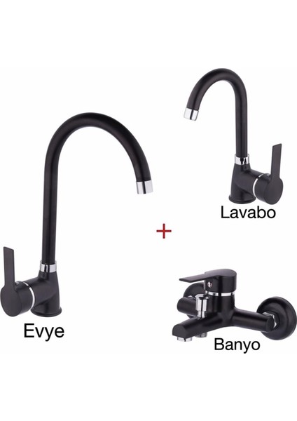 Mutfak Lavabo Banyo Bataryası Takımı