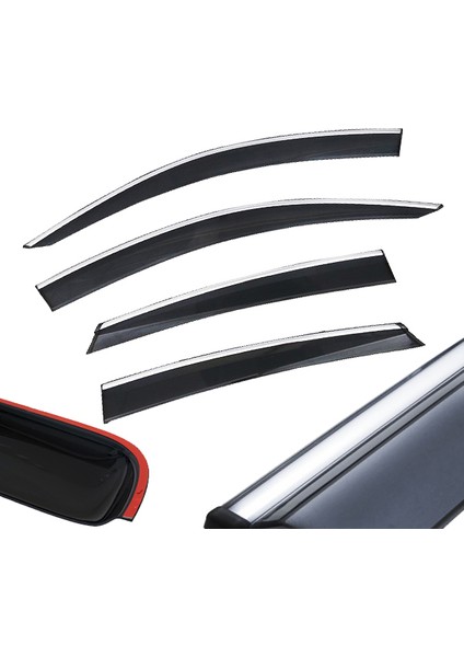 Hyundai Tucson 2015 Krom Cam Rüzgarlık