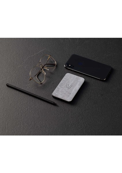 Milano Grey Shade Wood Powerbank