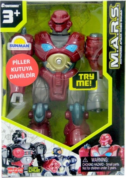 M.a.r.s. Işıklı Yürüyen Oyuncak Robot