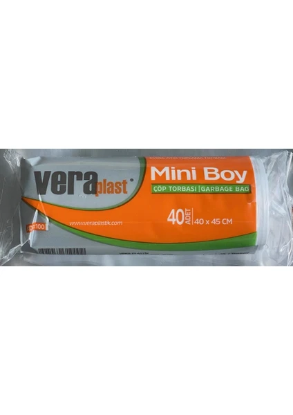 Çöp Poşeti Mini Boy Vera Çöp Torbası Vera