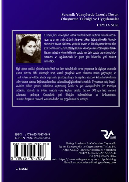 Seramik Yüzeylerde Lazerle Desen Oluşturma Tekniği ve Uygulamalar - Ceyda Sıkı